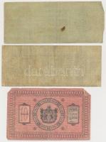 Orosz Polgárháború / Szibéria és Urál / Ideiglenes Szibériai Igazgatás 1919. 10R + 50R (2xklf) T:III...