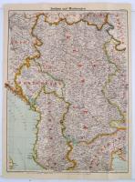 1914-1915 Vegyes katonai térkép tétel: Galícia-Bukovina, a Balkán-félsziget, Pinsk és környéke, a né...