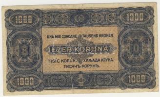 1923. 1000K "Magyar Pénzjegynyomda.." T:II/III