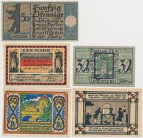 Németország / Weimari Köztársaság 1920-1923. 10db klf szükségpénz T:vegyes
Germany / Weimar Republi...