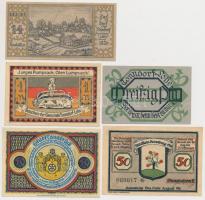 Németország / Weimari Köztársaság 1920-1923. 10db klf szükségpénz T:vegyes
Germany / Weimar Republi...