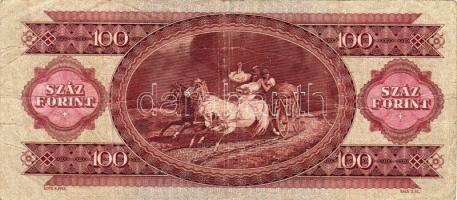 100Ft 1949,1957,1960,1962 (4x) T:II,II/III,III összesen 7db