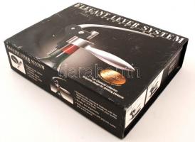 Borászati tétel: speciális bornyitó tartozékokkal