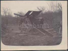 cca 1915-18 Katona fotók az I. világháborúból, valahol Olaszországban(?) két albumban, összesen 23 d...