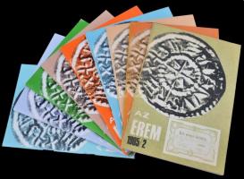 9db-os Az Érem tétel: 1985/1-2, 1993/1, 1994/1-2, 1995/1, 1996/1-2, 2001/1