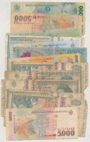 Románia 35db-os vegyes bankjegy tétel T:vegyes Romania 35pcs of banknotes C:mixed