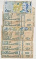 Románia 35db-os vegyes bankjegy tétel T:vegyes
Romania 35pcs of banknotes C:mixed
