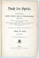 Von Hahn, Alban: Buch der Spiele. Encyklopädie sämtlicher bekannten Spiele und Unterhaltungsweisen f...
