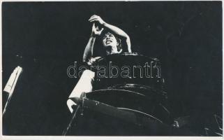 cca 1960 11 db koncerteken készült fotó(pl. Little Richard, Fats Domino), 15x24 és 18x24 cm közötti ...