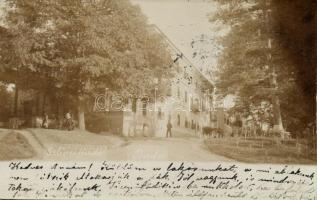 9 db Történelmi magyar városképes lap vegyes minőségben / 9 pre-1945 Hungarian town-view postcards, ...