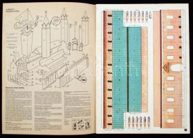 A pécsi székesegyház, makett-kivágó, használatlan