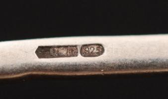 Ezüst kulcstartók, Ag., 22,5gr.,jelzett, 2db, cca 10cm/ 
Silver key chains, Ag. 22,5gr., marked, 2,...