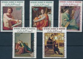 1967-1968 Ingres: Festmény (I-II) sor Mi 323-324 + 344-346