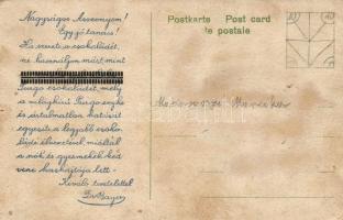 Budapest V. Klotild paloták, Purgo gyógyszerreklámmal a hátoldalon (kis szakadás / small tear)