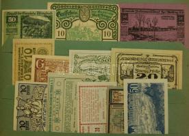 Nagy osztrák szükségpénz tétel az 1920-as évekből eredeti "Notgeld" albumban 867db kevés d...