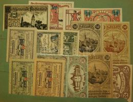 Nagy osztrák szükségpénz tétel az 1920-as évekből eredeti "Notgeld" albumban 867db kevés d...