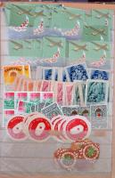 Legalább 3.000 db nagyrészt háború előtti magyar és külföldi levélzáró készlet berakóban. Viszontela...