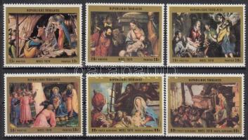 Karácsony, Festmény sor, Christmas, painting set