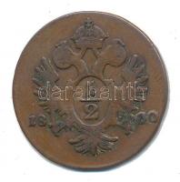 Ausztria 1800A 1/2kr Cu T:3  Austria 1800A 1/2 Kreuzer Cu C:F