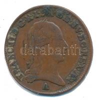 Ausztria 1800A 1/2kr Cu T:3 
Austria 1800A 1/2 Kreuzer Cu C:F