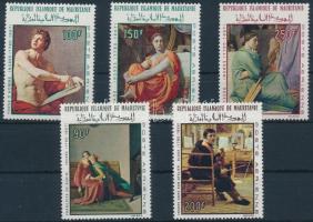 1967-1968 Ingres: Festmény (I-II) sor Mi 323-324 + 344-346