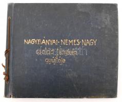 cca 1860-1940 Rendkívül érdekes fotóanyag. Egy nemesi család és oldalágainak fotóalbuma. Közel 200 d...