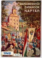 Máriabesnyői zarándoknaptár 1942. Bp., é.n., Kapucinus rendház. 96p. Kiadói papírkötésben.
