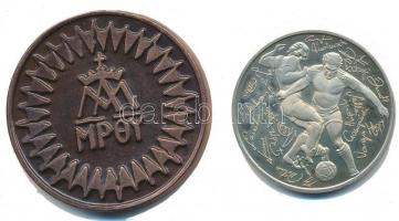 Bognár György (1944-) 1986. "Labdarúgó Világbajnokság Mexikó" fém emlékérem (32mm) + DN &q...