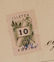 1951 Egységes bírói és ügyvédi vizsgabizonyítvány,okmánybélyeggel,feltekerve, 30x42cm