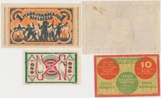 Német Birodalom / Németország / Weimari Köztársaság / Bielefeld 1918-1923. 10db klf városi szükségpé...
