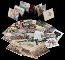 71 db régi motívumlap vegyes minőségben / 71 pre-1945 topic postcards, mixed quality