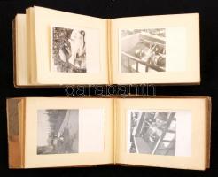 cca 1940-1960 Nagy fotó hagyaték tétel, javarészt családi fotókkal, benne egy-két budapesti városkép...