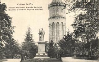 Colmar, New monument of Auguste Bartholdi (cut)