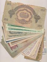 30db-os vegyes magyar és külföldi bankjegy tétel T:vegyes
30pcs of various banknotes C:mixed