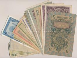 30db-os vegyes magyar és külföldi bankjegy tétel T:vegyes
30pcs of various banknotes C:mixed