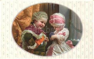 Baroque children, M. Munk Nr. 1121. litho