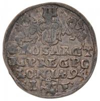 Lengyel Királyság 1594. 3Gr Ag "III. Zsigmond" Olkusz (2.44g) T:2-  
Poland 1594. 3 Gross...