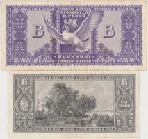 1946. 10.000BP + 100.000BP + 1.000.000BP + 10.000.000BP + 100.000.000BP T:II-,III