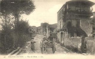 Chatel-Guyon, Rue de Riom / street