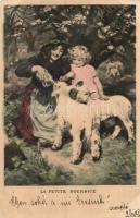 La petite nourrice, lambs s: Arthur Elsley