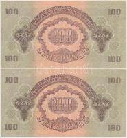 1944. 100P "A Vörös Hadsereg Parancsnoksága" (2x) sorszámkövetők T:I-