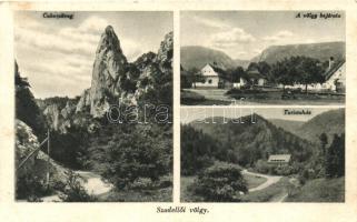 Szádelői-völgy, Cukorsüveg, Turistaház, Tobák F. fényképész felvétele / valley, mountain tourist house