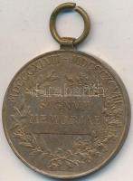 1898. "Jubileumi Emlékérem Fegyveres Erő Számára" Br kitüntetés mellszalag nélkül T:2- kis...