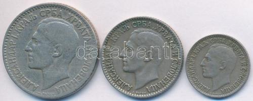 Szerb-Horvát-Szlovén Királyság 1925. 50p Ni-Br + 1D Ni-Br + 2D Ni-Br T:2,2-
Kingdom of the Serbs, C...