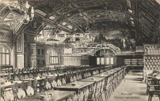 München, Festsaal Hofbräuhaus / beer hall, interior