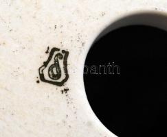 Drasche nagyméretű kerámia asztali edény alátét, kis repedéssel. d:28 cm