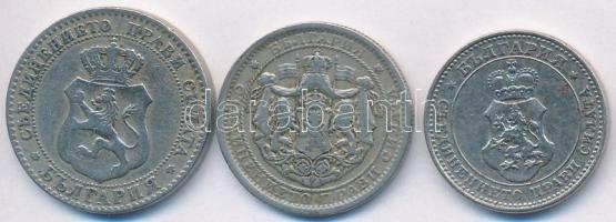 Bulgária 1888. 20s Cu-Ni + 1912. 10s Cu-Ni + 1925. 1L Cu-Ni T:2-,3
Bulgaria 1888. 20 Stotinki Cu-Ni...