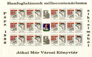 1996 Millecentenárium 27db levélzáró