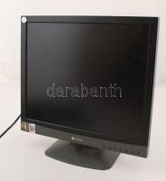 AG Neovo F-417 LCD monitor, fekete, VGA-kábellel, jó állapotban