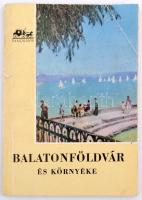 Balatonföldvár és környéke, Panorama útikönyvek. Bp.,1958, Athenaeum. Kiadói papír kötésben.